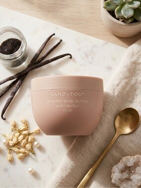 Sand + Fog Whipped Body Butter White Vanilla 8Fl Oz
